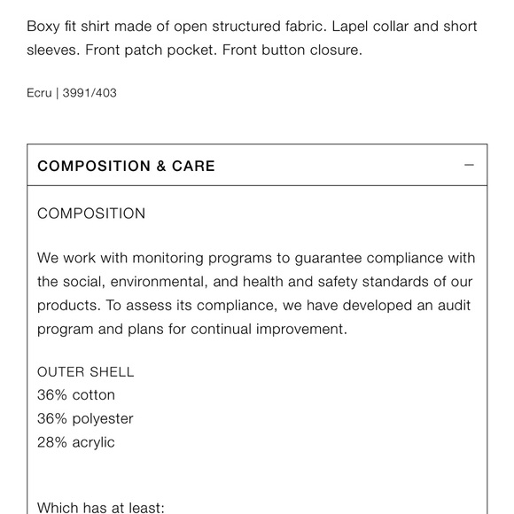 New Zara Men Cream Crochet Knit Top Shirt Men M Buttons - Picture 4 of 7